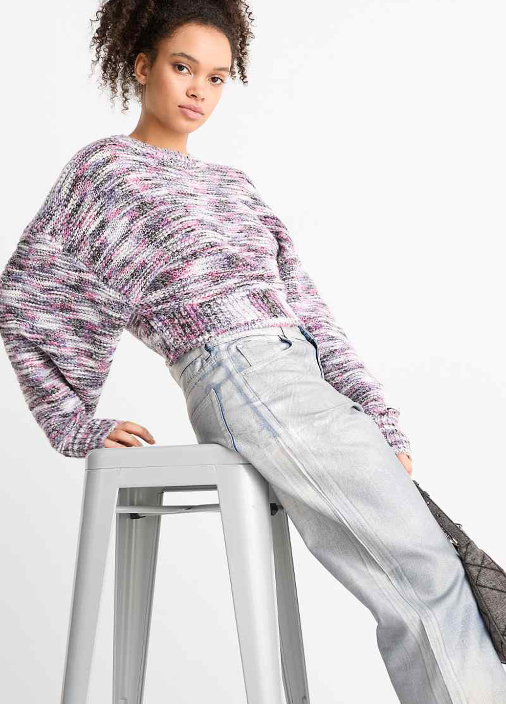 Комбинированный демисезонный джемпер джемпер C&A