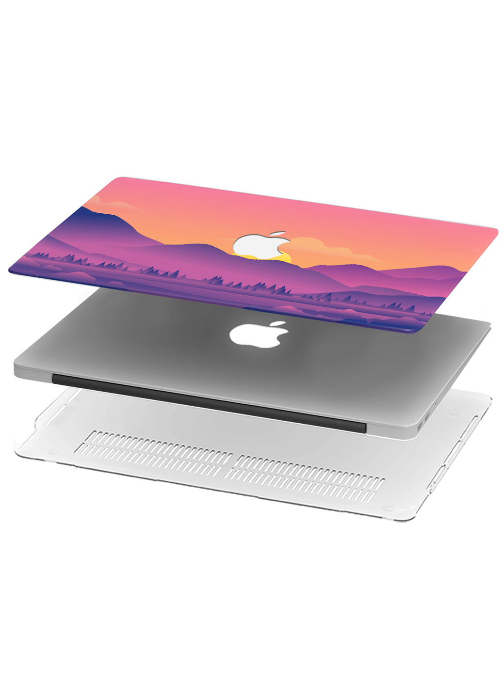 Чехол пластиковый для Apple MacBook Pro 15 A1707 / A1990 Пейзажи (Landscape Art) (9649-2724) MobiPrint (219125912)