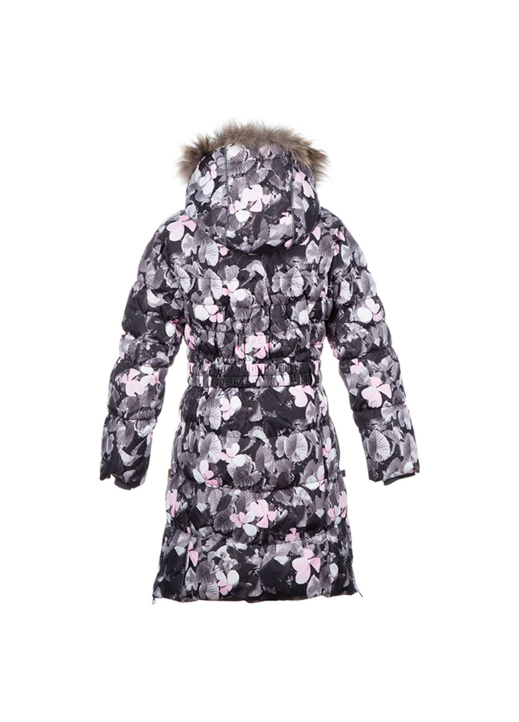 Сіре зимнє Пальто-пуховик YASMINE Huppa