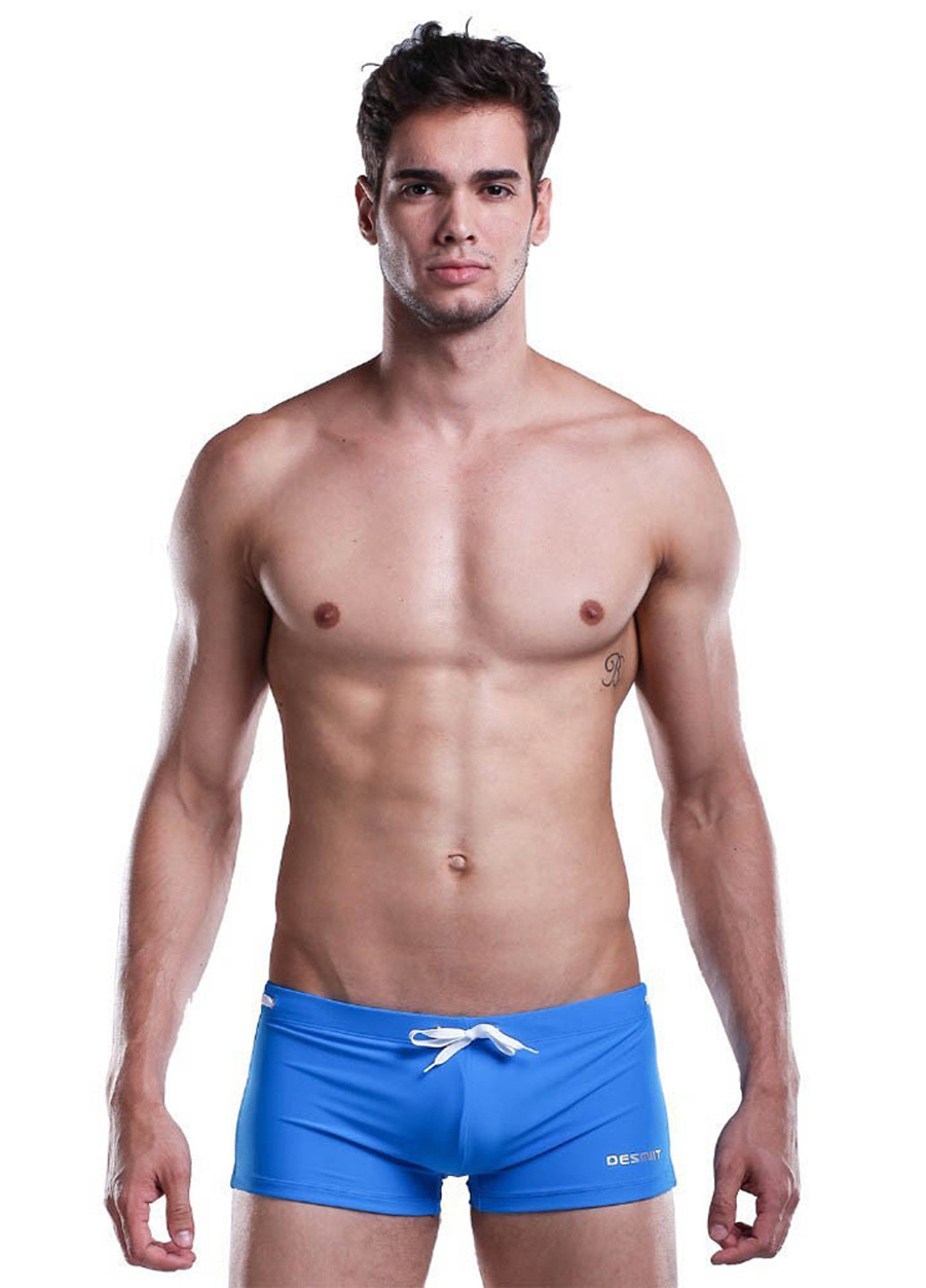 Мужские синие пляжные мужские плавки шорты Desmit