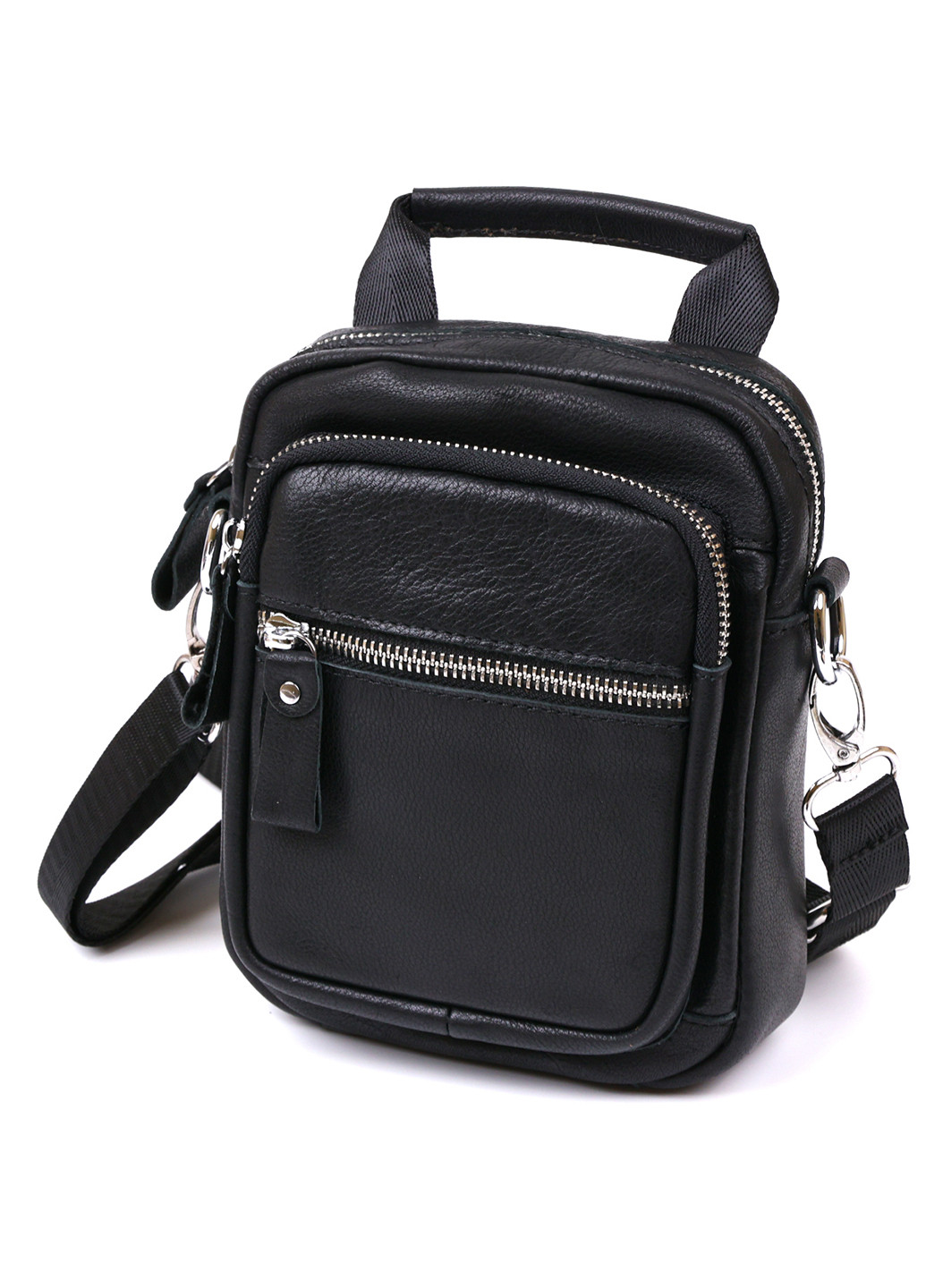 Чоловіча шкіряна сумка 15х19х7 см Vintage (253491027)