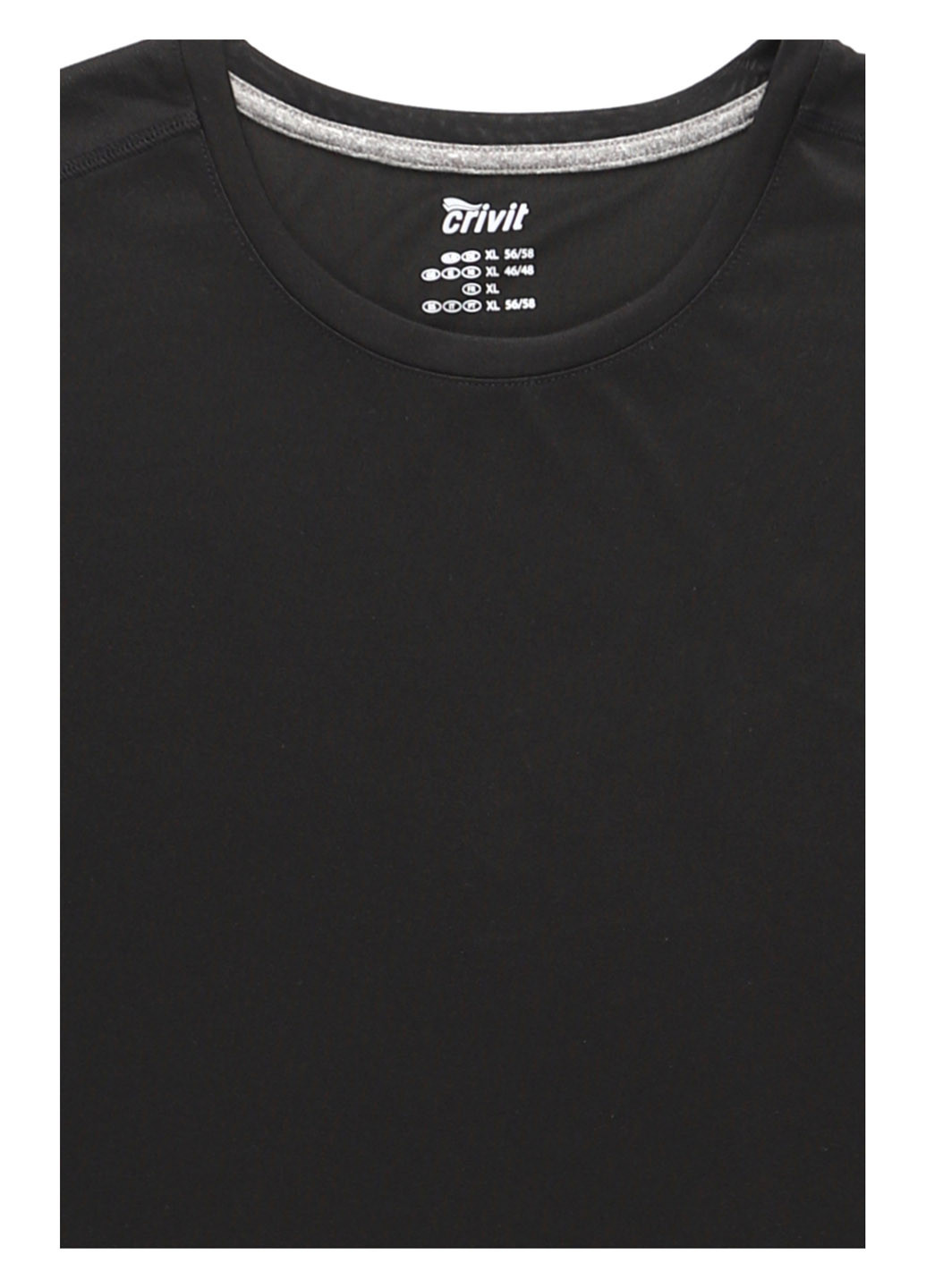 Черная футболка Crivit