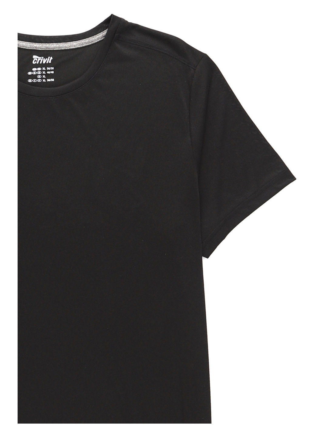 Черная футболка Crivit