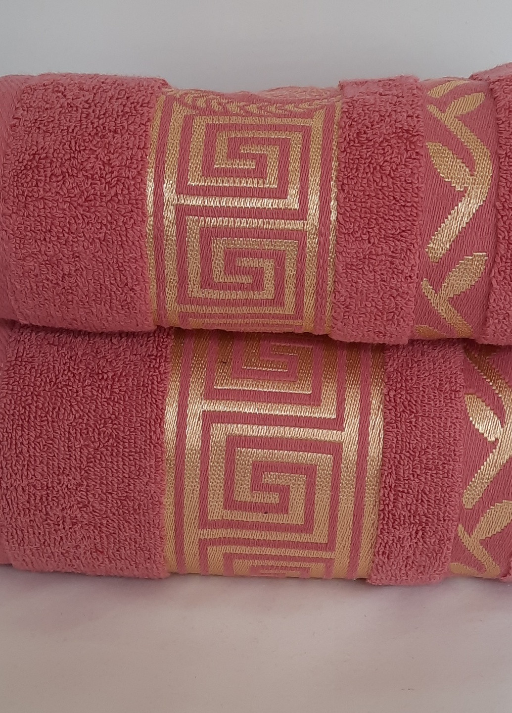 Vishnya набор 2 полотенец розовый производство - Турция