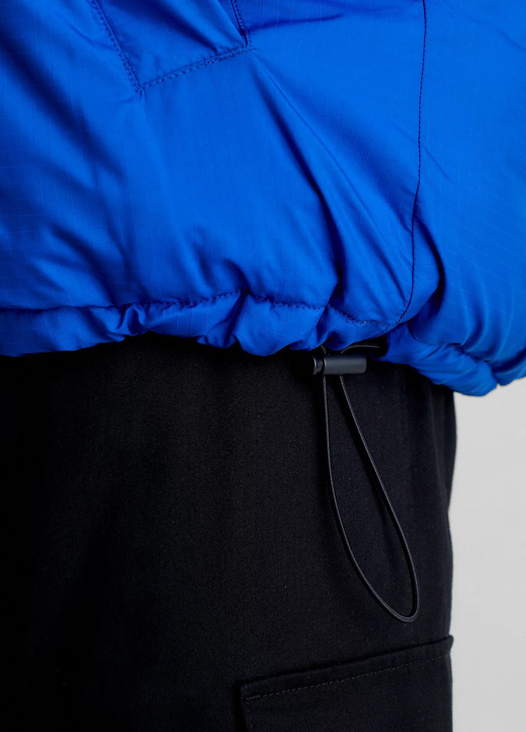 Синяя зимняя куртка двухсторонняя Calvin Klein Jeans