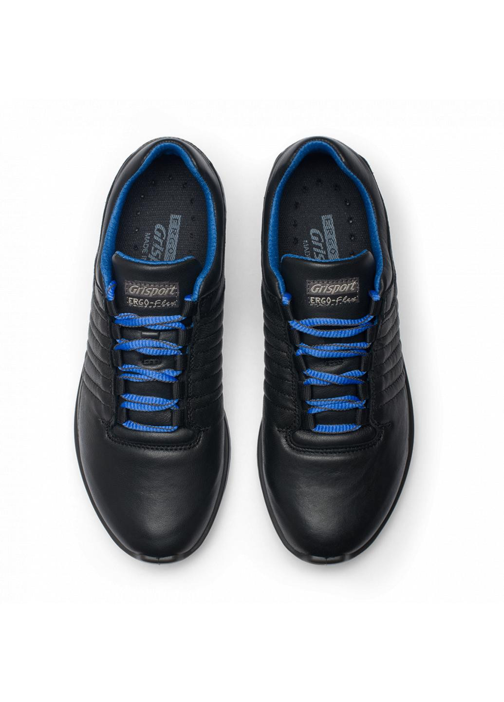 Черные демисезонные кожаные кроссовки 42811-a68 Grisport