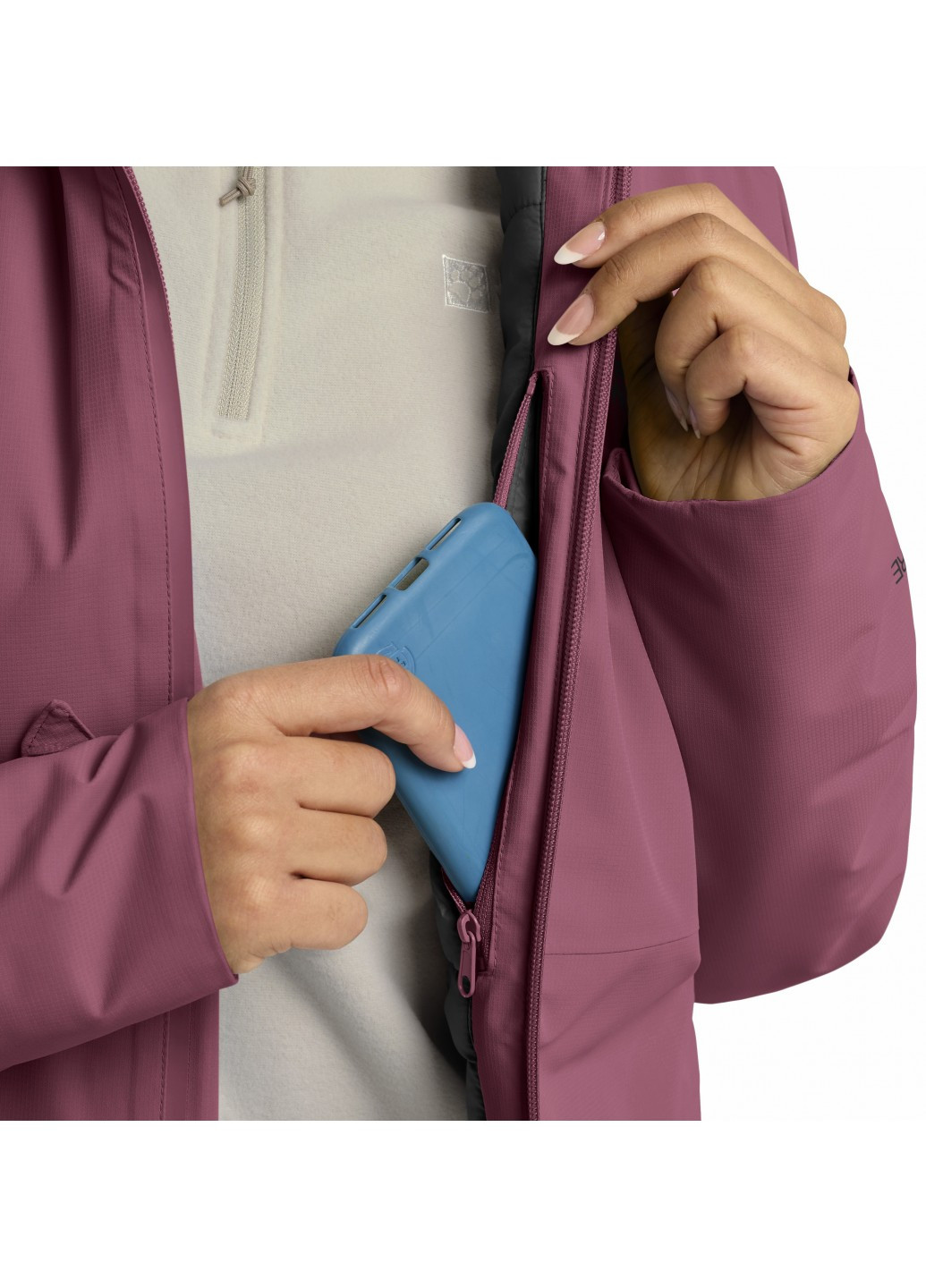 Лілова демісезонна куртка Jack Wolfskin WISPER INS JKT W