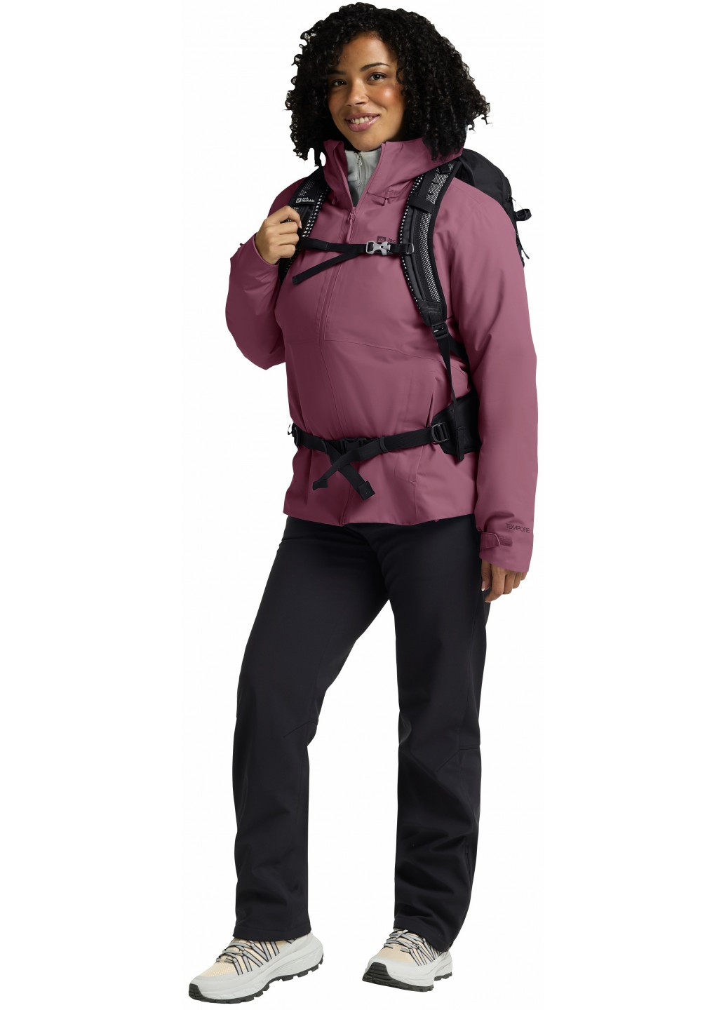 Лілова демісезонна куртка Jack Wolfskin WISPER INS JKT W