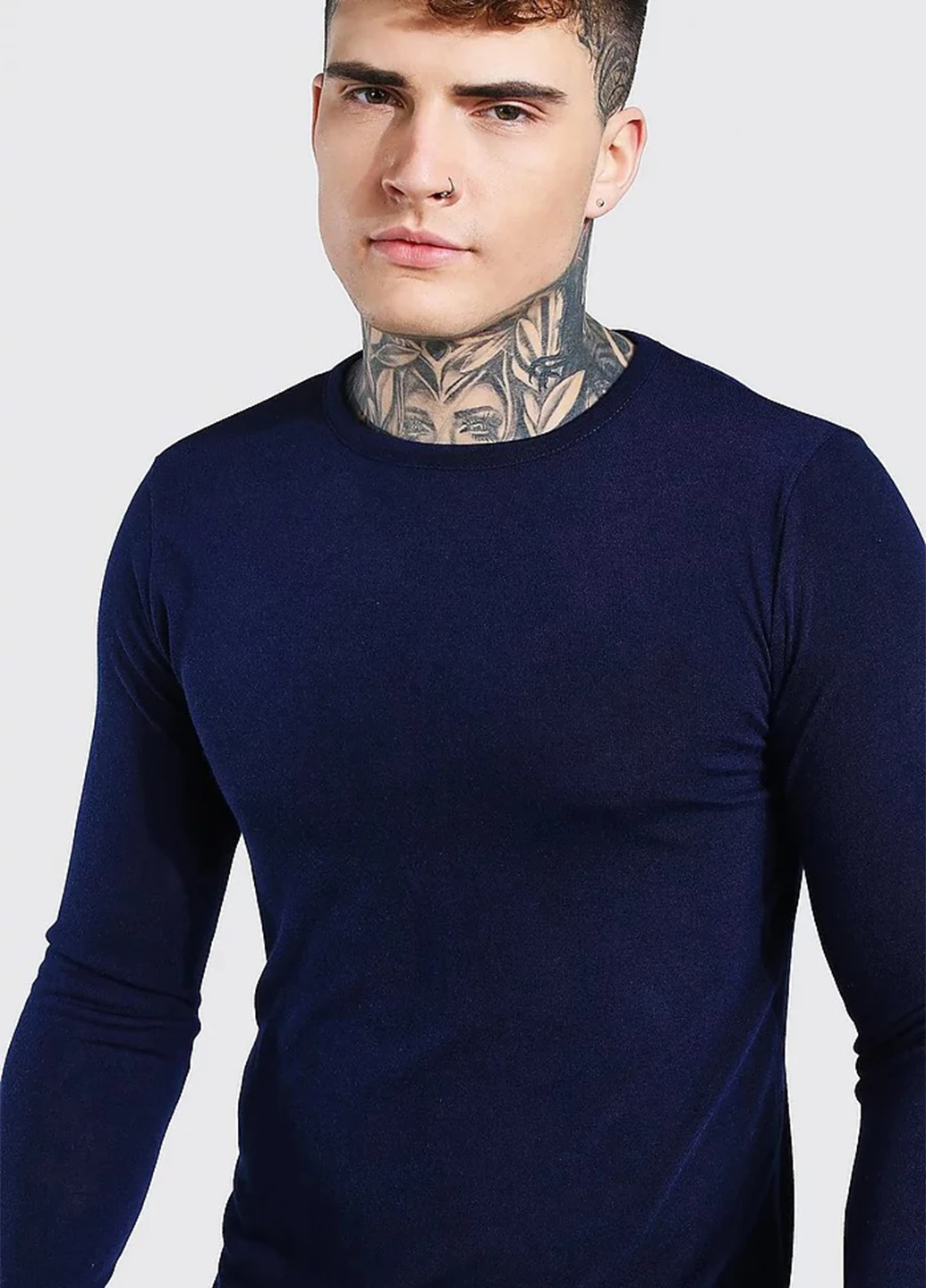 Темно-синий демисезонный джемпер джемпер Boohoo
