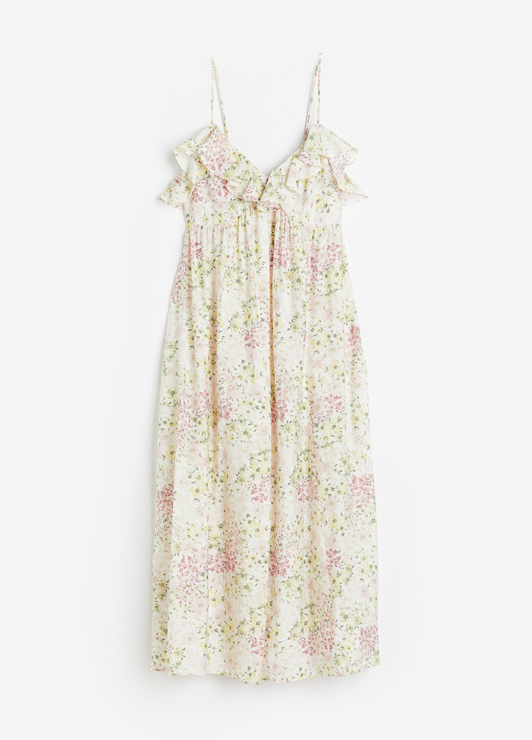 Комбінована кежуал сукня H&M з квітковим принтом