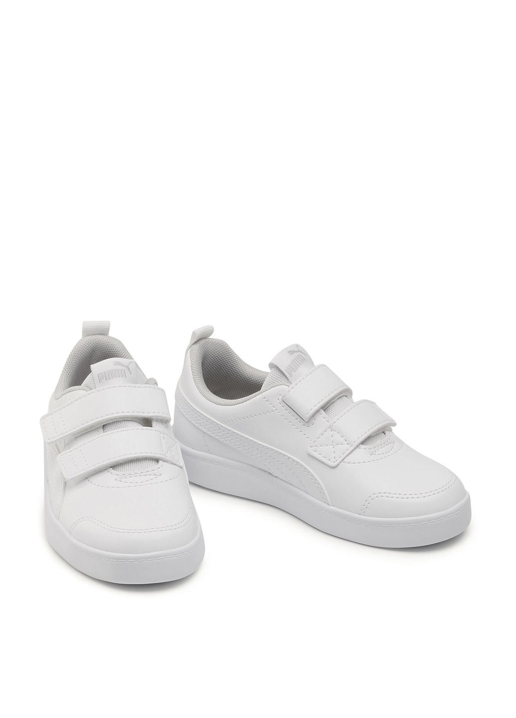 Белые демисезонные кросівки  courtflex v2 v ps 37154304 Puma COURTFLEX V2 V PS 3715430