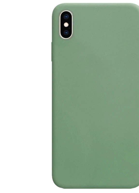 Силіконовий чохол Candy для Apple iPhone XS Max (6.5 ') Фісташковий (is_00000040529_14) Epik (229726270)