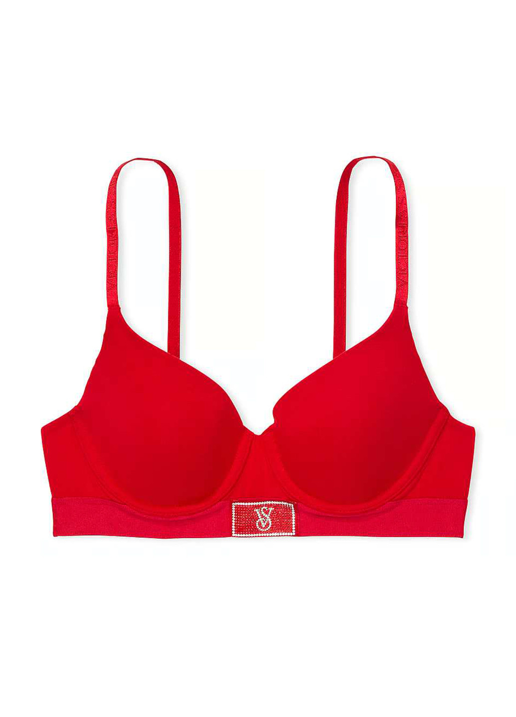 Красный демисезонный комплект (бюстгальтер, трусики) Victoria's Secret