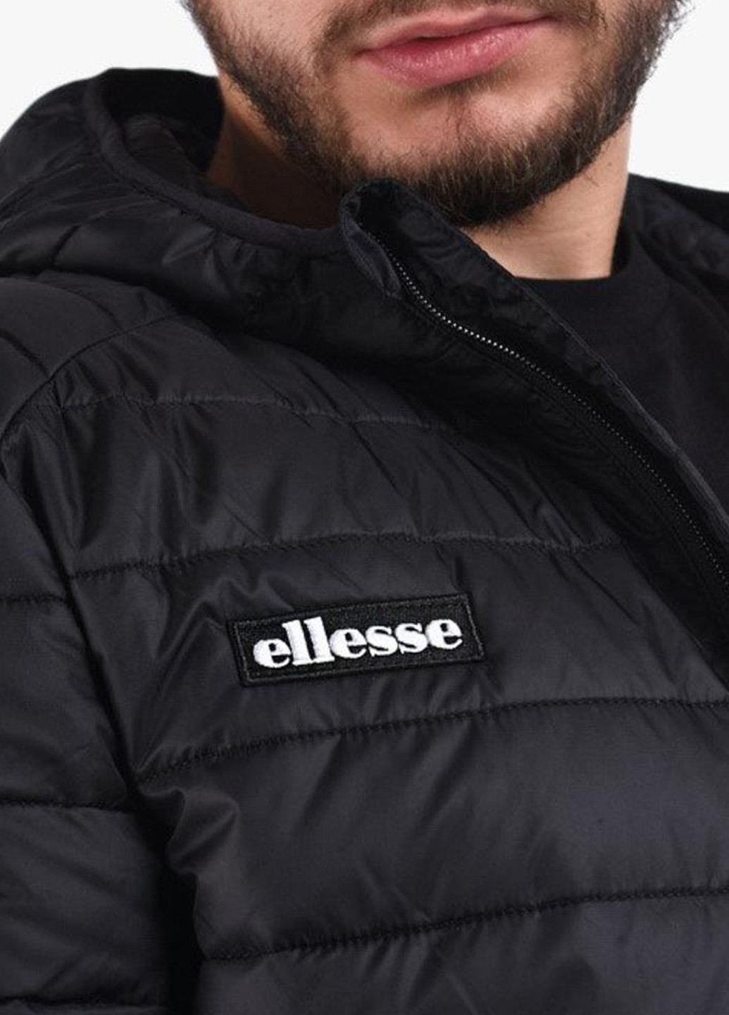 Черная демисезонная куртка shs01115-001 Ellesse Lombardy Jacket