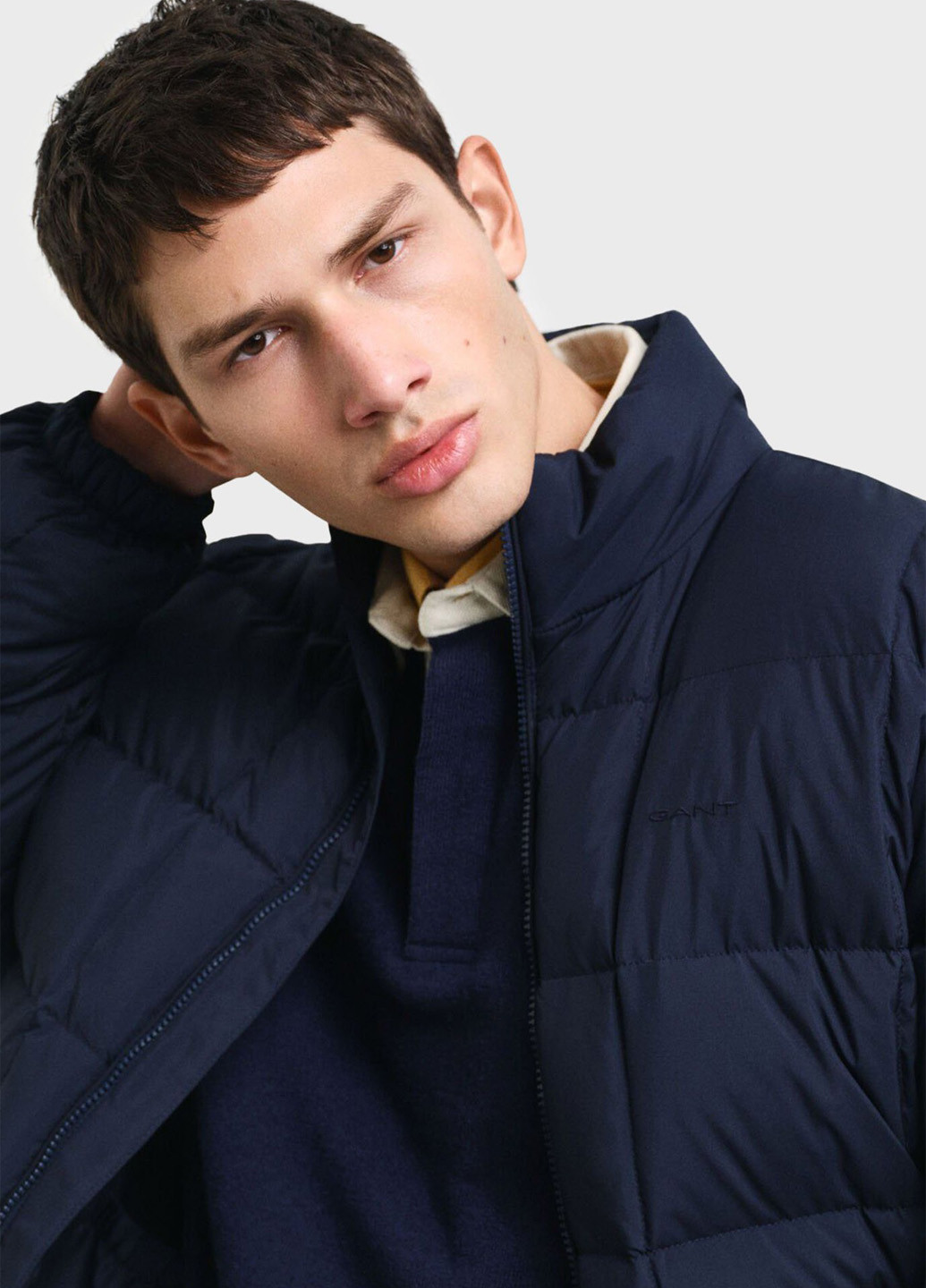Синій зимній Пуховик Gant