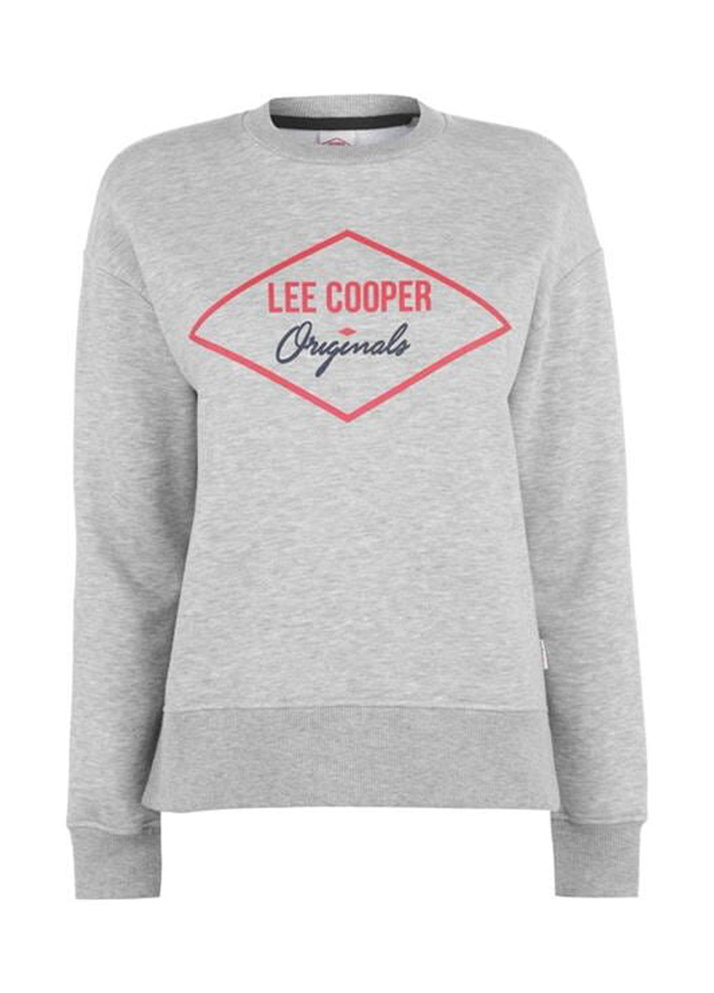Світло-сірий світшот Lee Cooper малюнок (163087989)