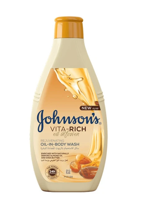 Питательный гель для душа с маслами миндаля и Ши Johnson's (228006740)