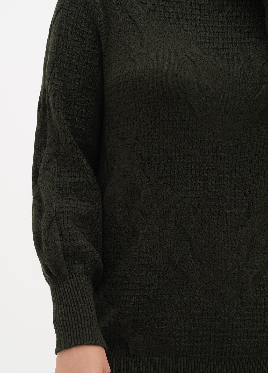 Темно-зеленый демисезонный свитер Anne