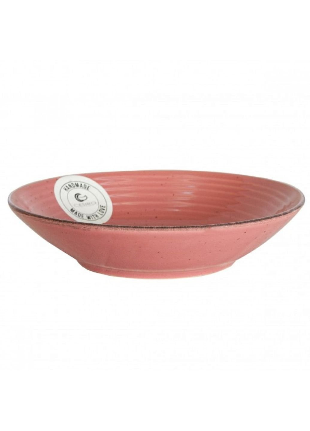 Тарелка суповая Spiral A2345S-G139 21 см розовая Cesiro (253544676)