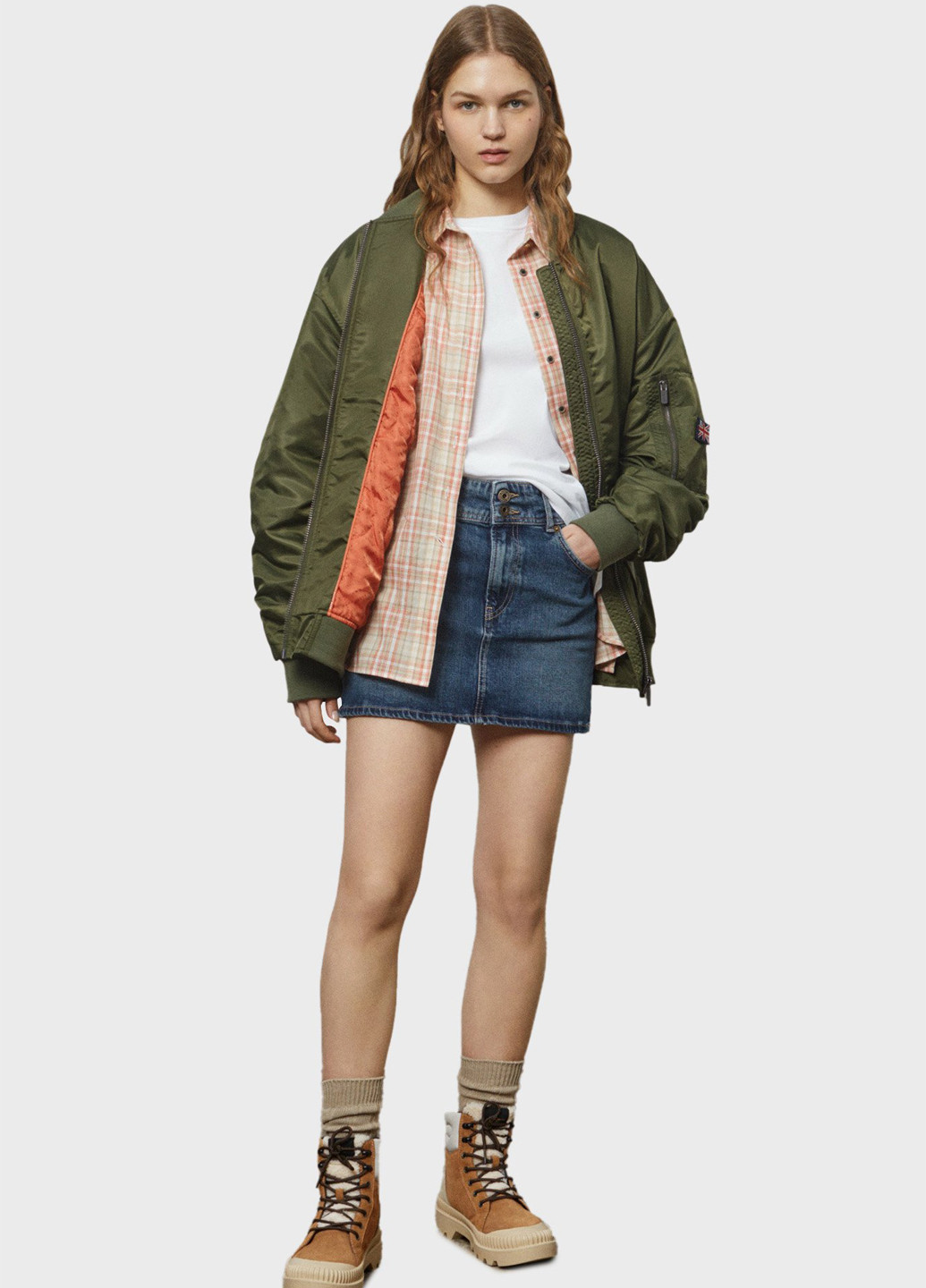 Бомбер Pepe Jeans на молнии (322557563)