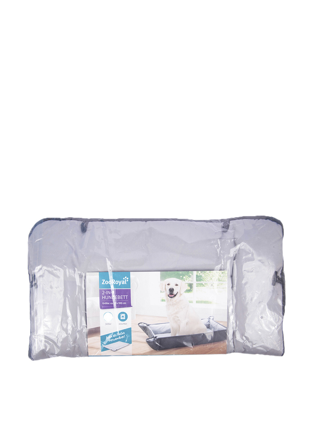 Лежак для собаки 2-в-1, 98х63 см Lidl серый