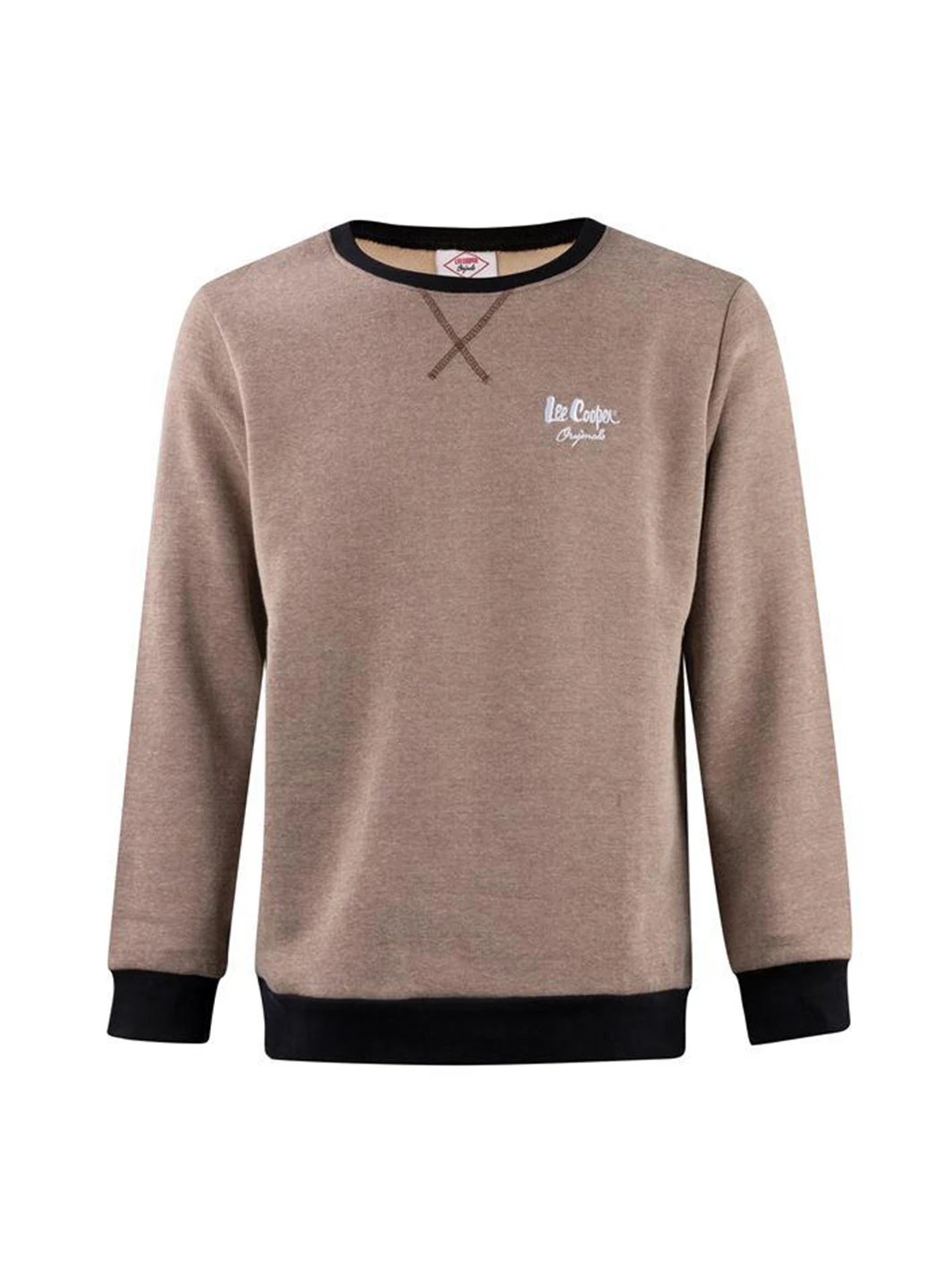 Кофейный свитшот Lee Cooper логотип (142629619)