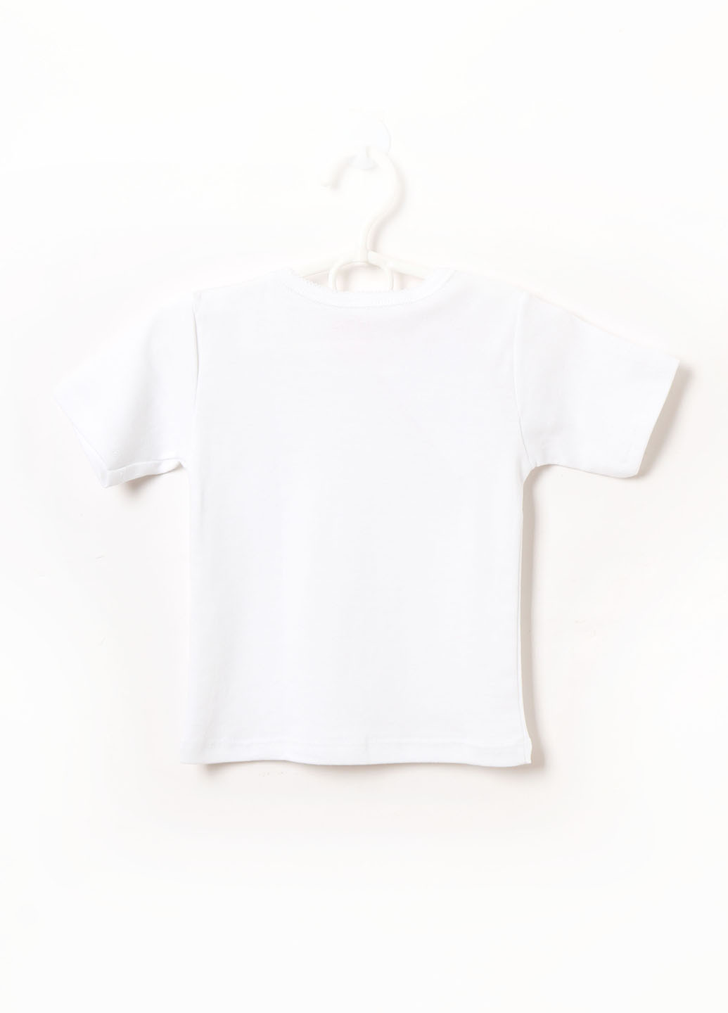 Белая летняя футболка Lemua