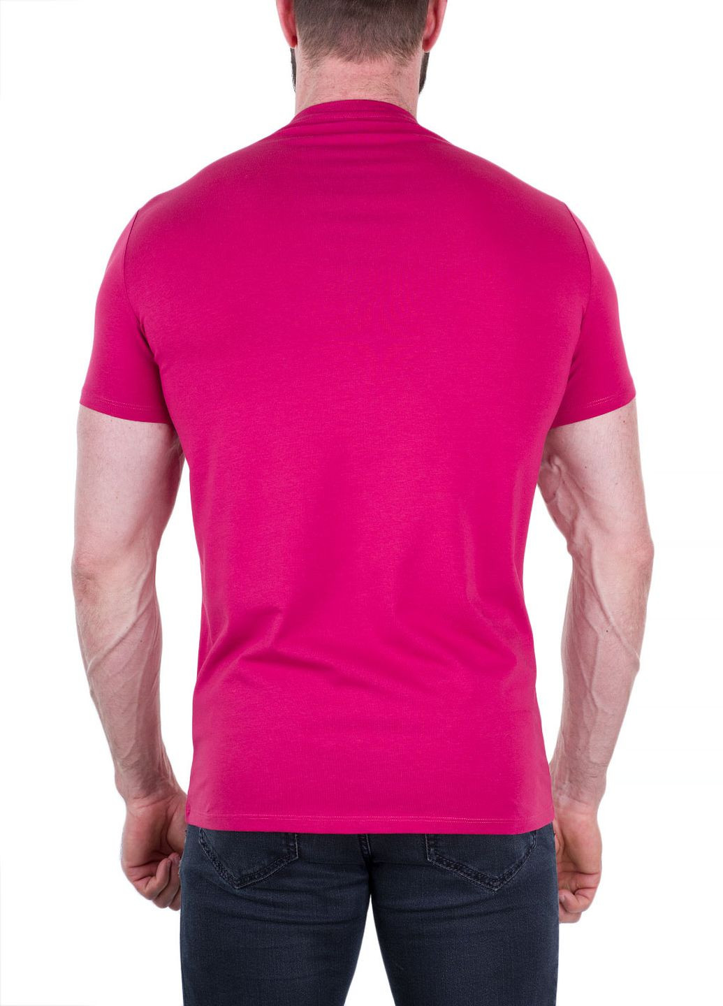 Розовая футболка Armani Jeans