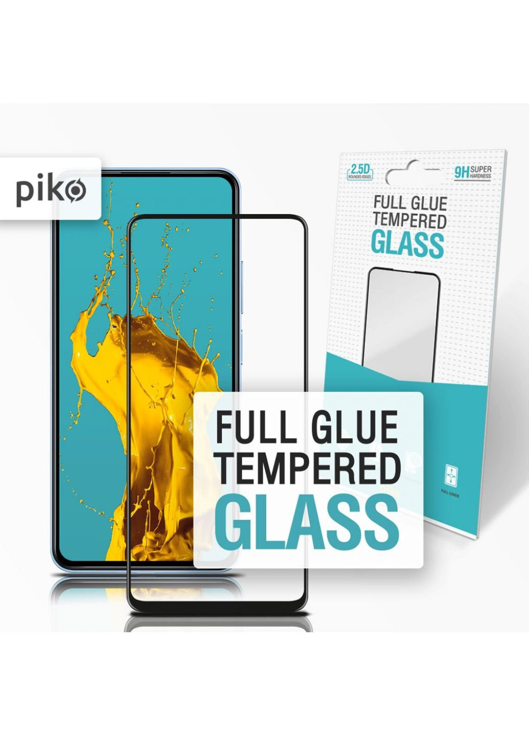 Стекло защитное Full Glue Xiaomi Poco X3 Pro (1283126511455) Piko (249597055)