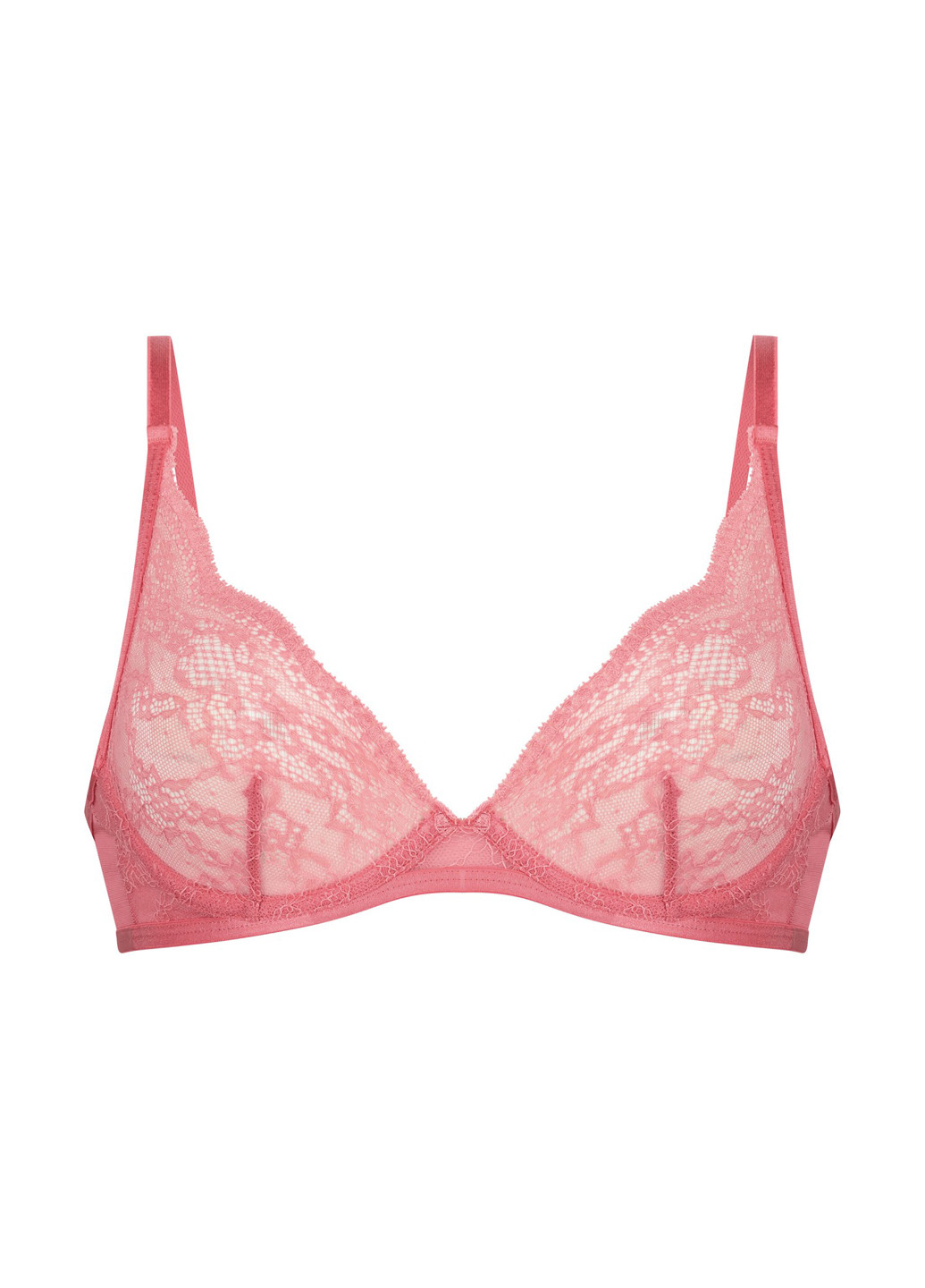 Рожевий бюстгальтер Hunkemoller з кісточками поліамід