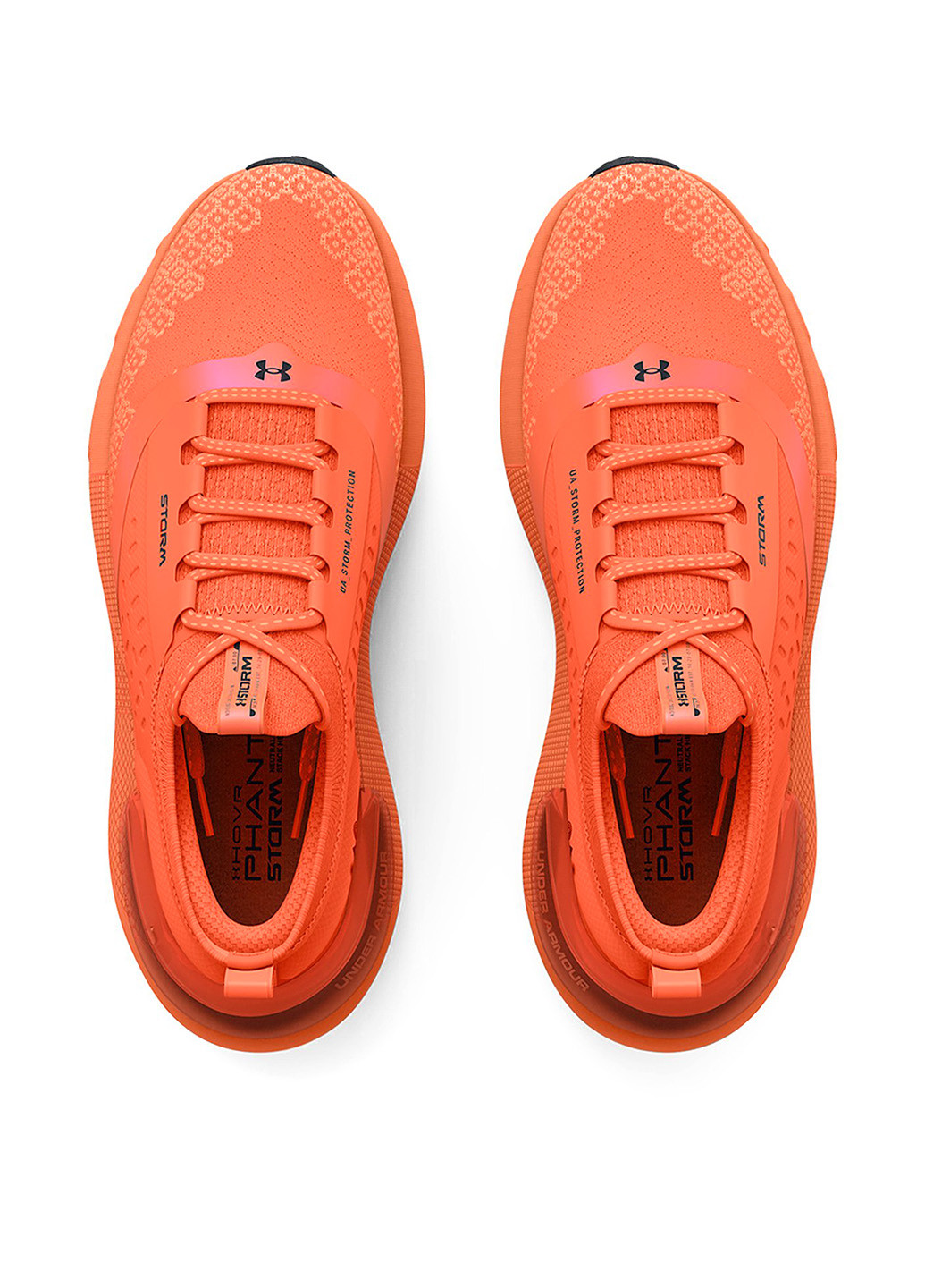 Оранжевые всесезонные кроссовки Under Armour