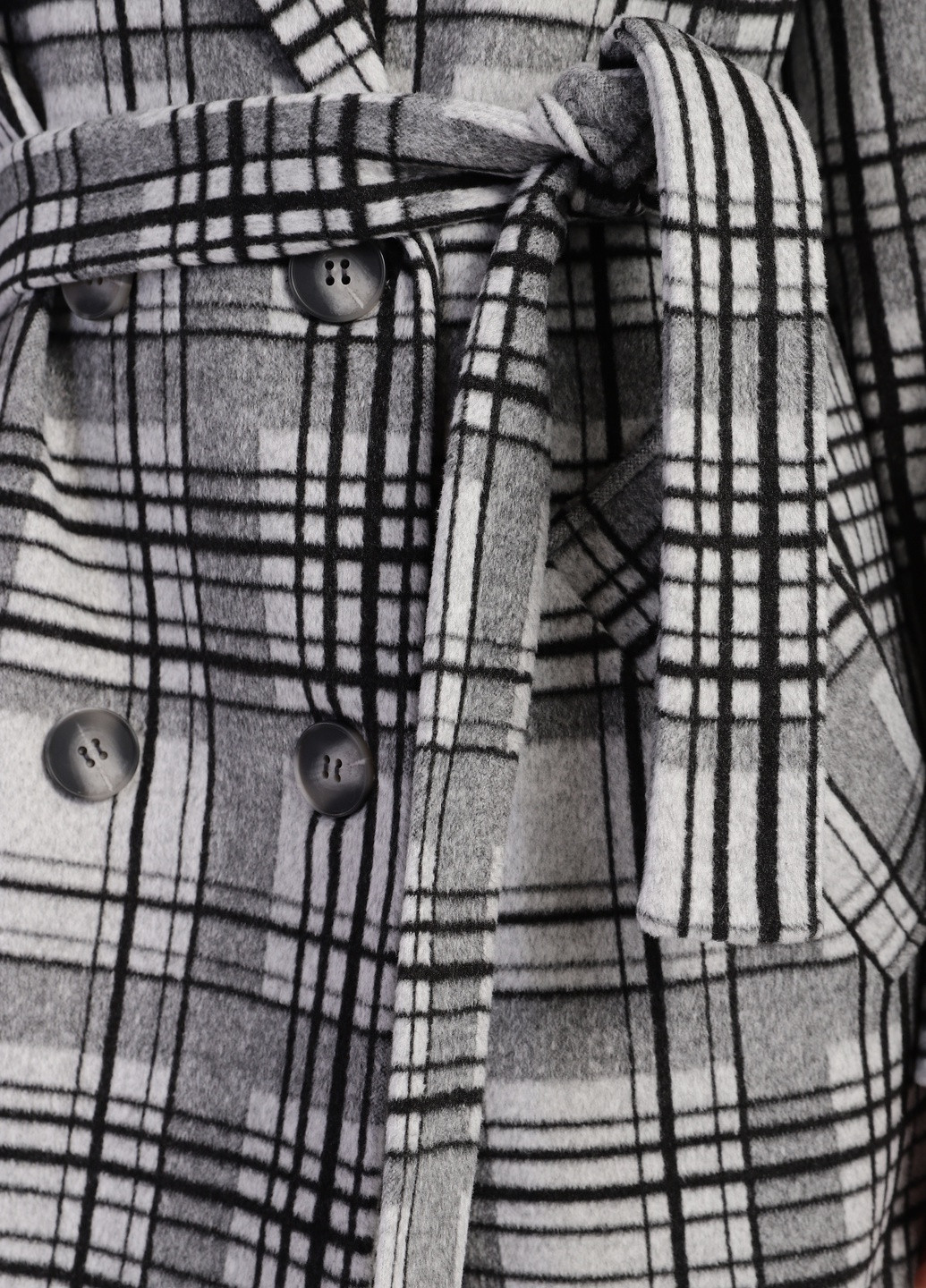 Серое демисезонное ПАЛЬТО ДЕМИСЕЗОННОЕ DANNA