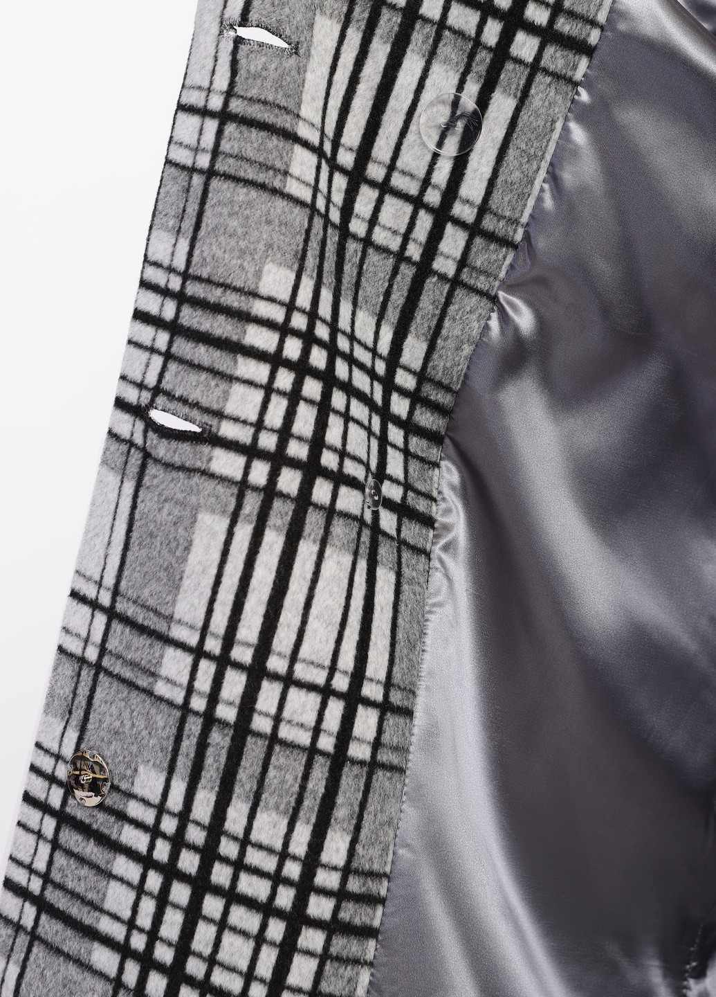 Серое демисезонное ПАЛЬТО ДЕМИСЕЗОННОЕ DANNA