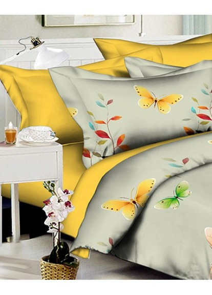 Комплект наволочек Yellow butterflies полисатин 40х60 см SoundSleep (211076990)