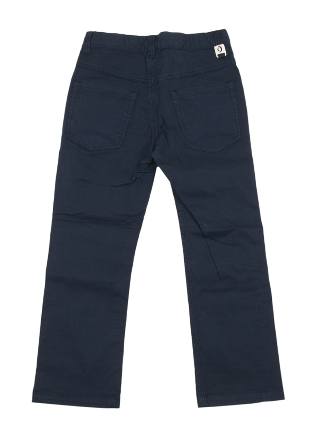 Синие кэжуал демисезонные брюки со средней талией Papermoon