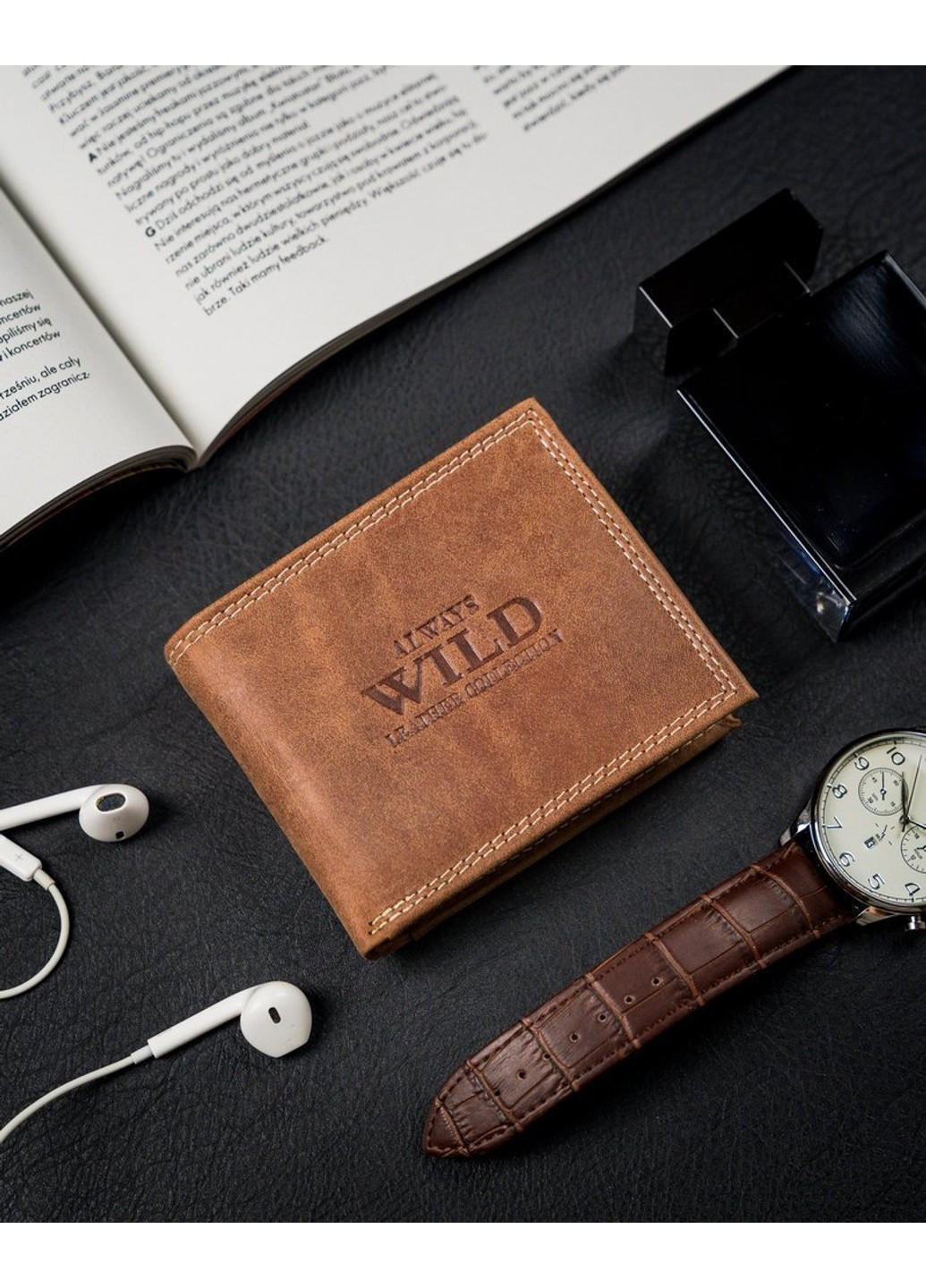Гаманець чоловічий шкіряний N0035 Always Wild (254314545)