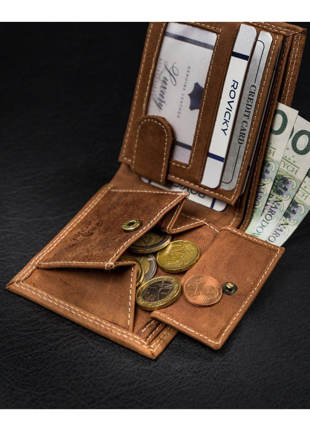 Гаманець чоловічий шкіряний N0035 Always Wild (254314545)