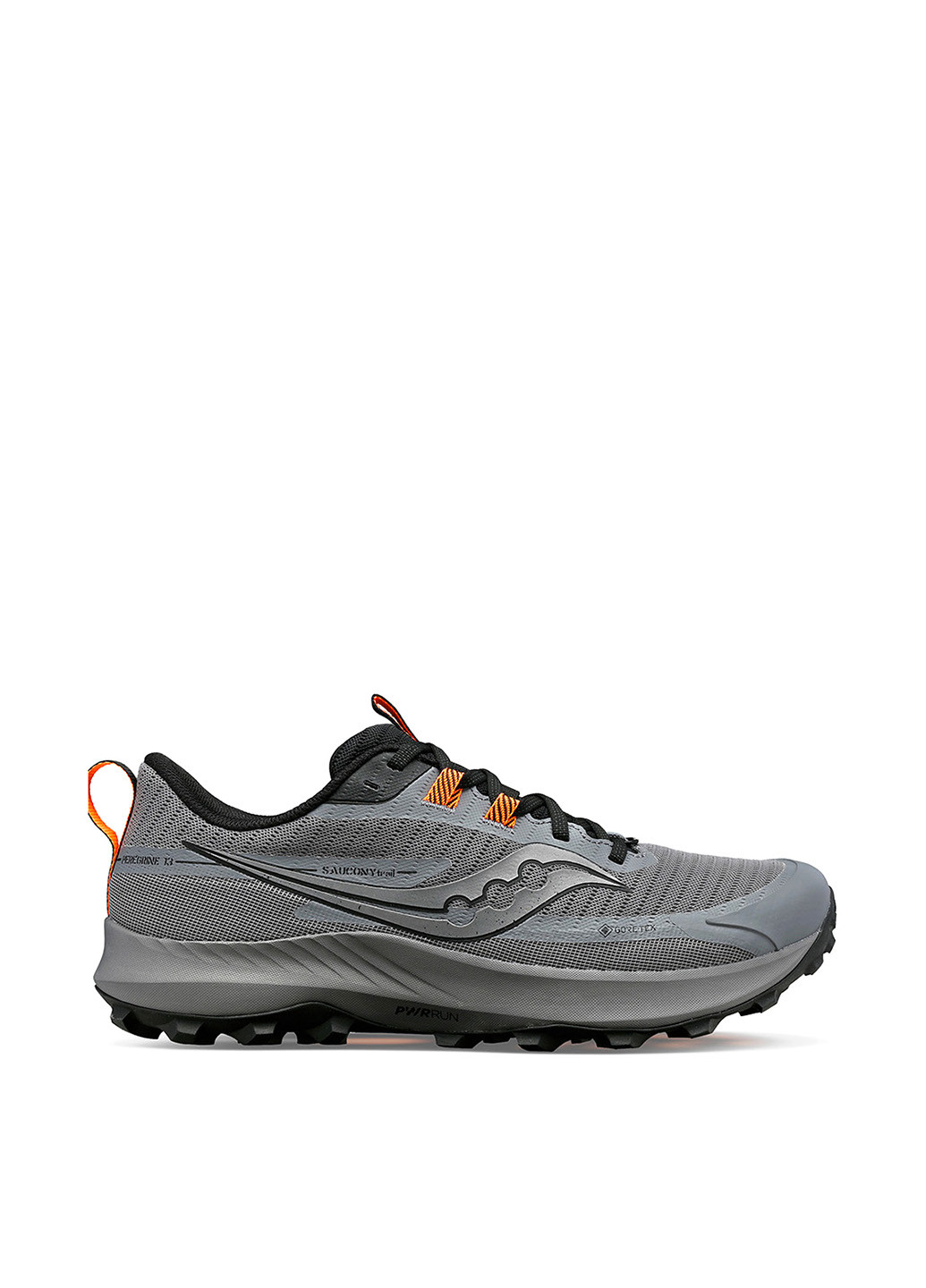 Серые всесезонные кроссовки Saucony PEREGRINE 13 GTX