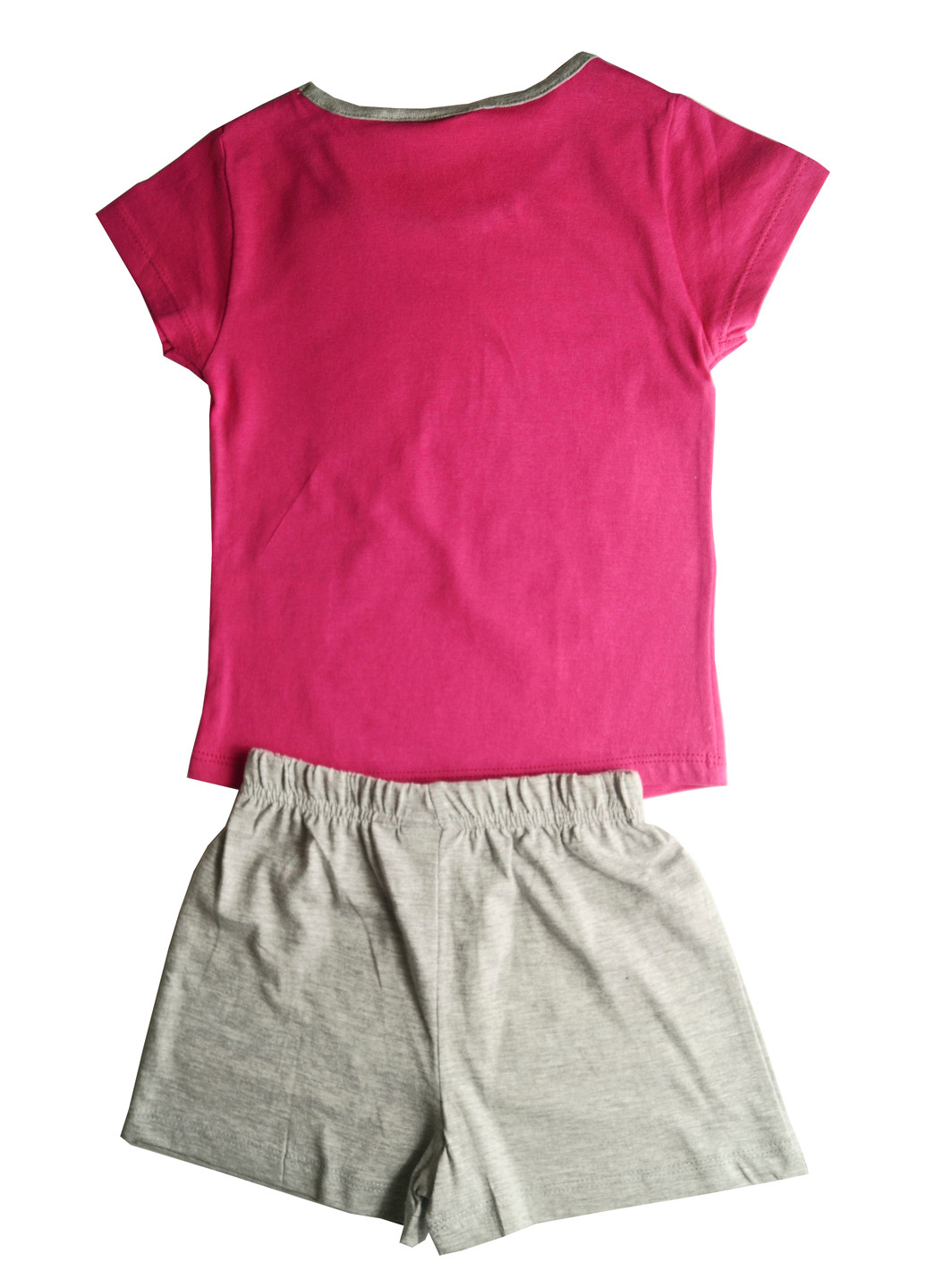 Рожевий літній комплект (футболка, шорти) Disney