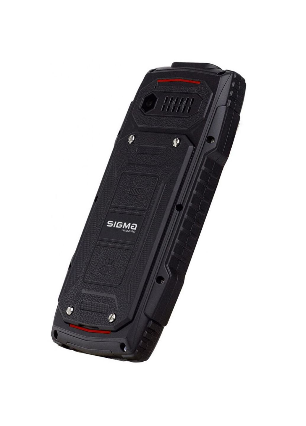 Мобільний телефон (4827798374924) Sigma x-treme az68 black red (253507567)