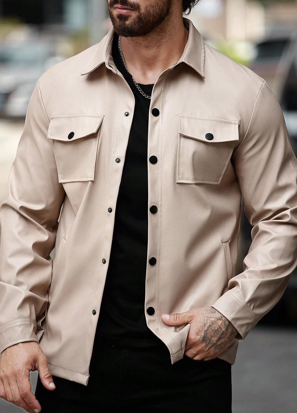 Куртка-сорочка SHEIN (346396569)