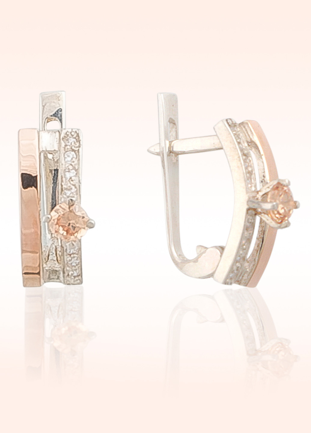 Сережки Silver Style (18162398)