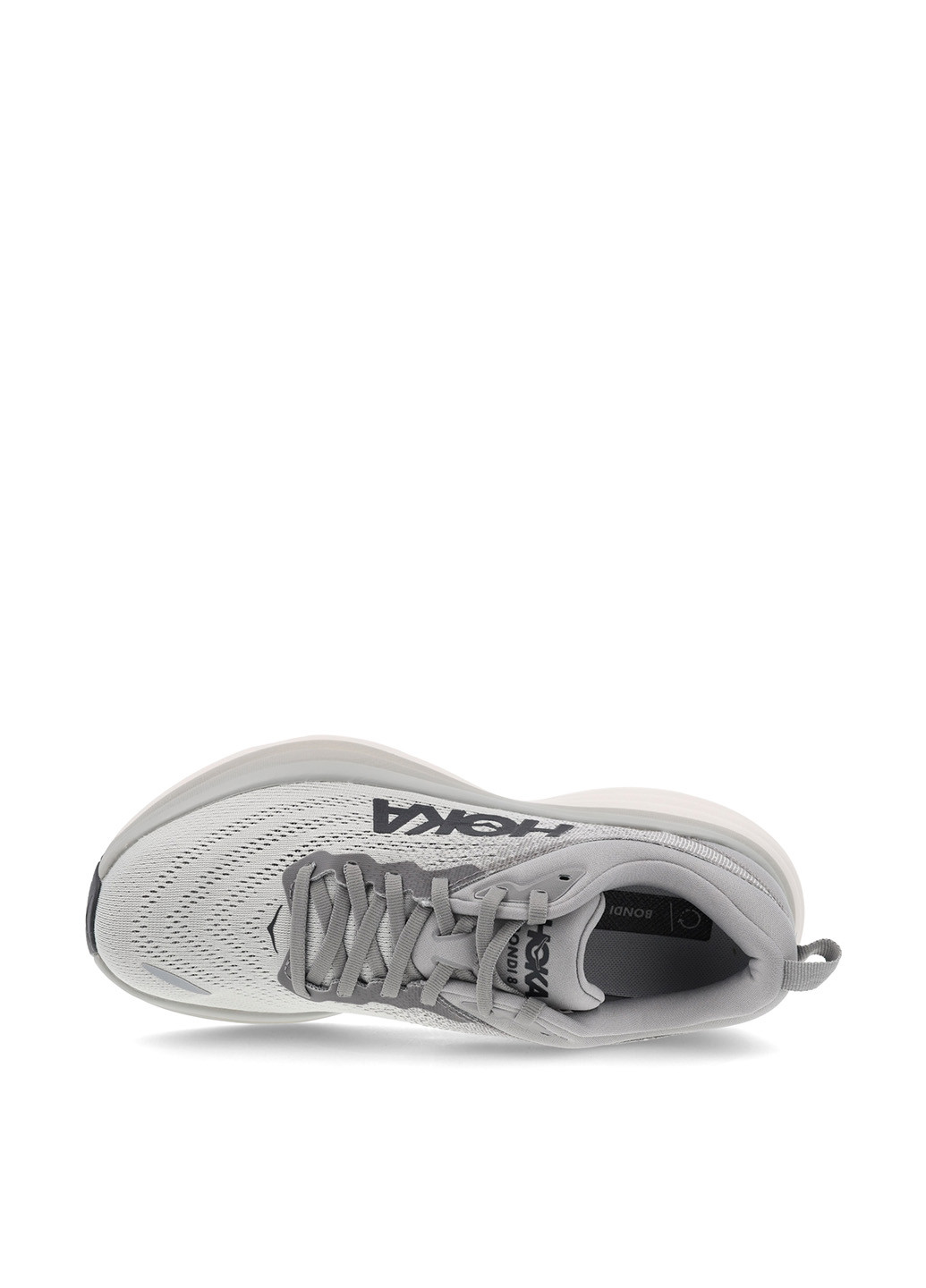 Сірі Осінні кросівки HOKA BONDI 8