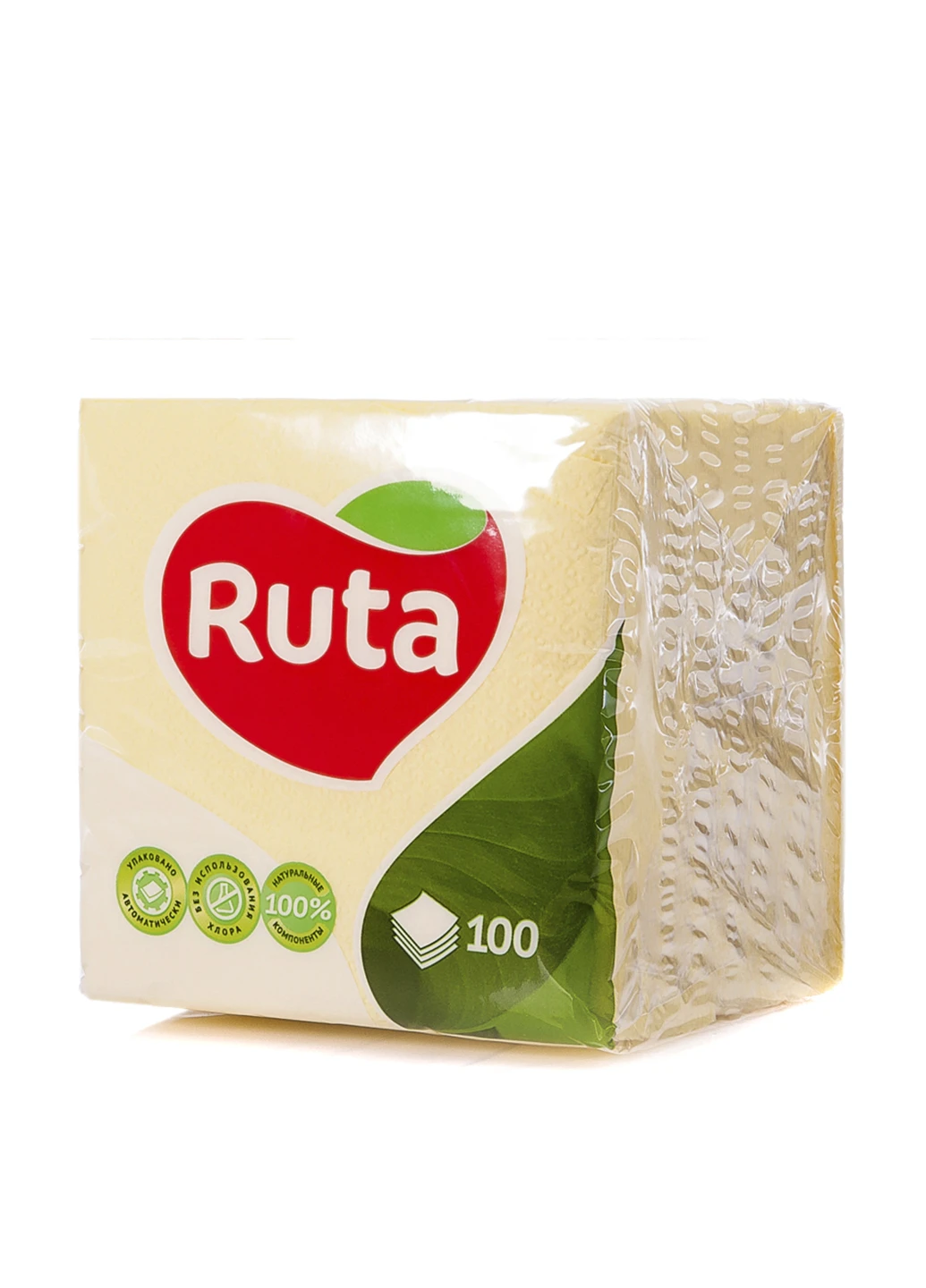 Салфетки (желтые), 100 шт. Ruta (89548155)