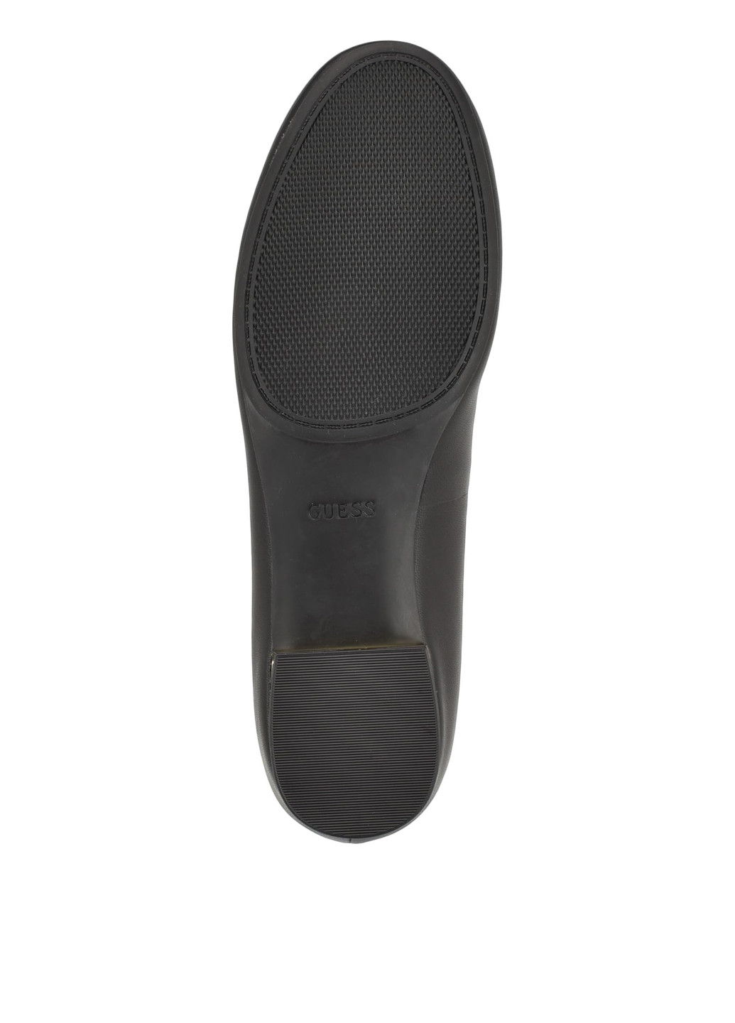 Женские балетки Guess | чёрные однотонные логотип натуральная кожа (305782436)