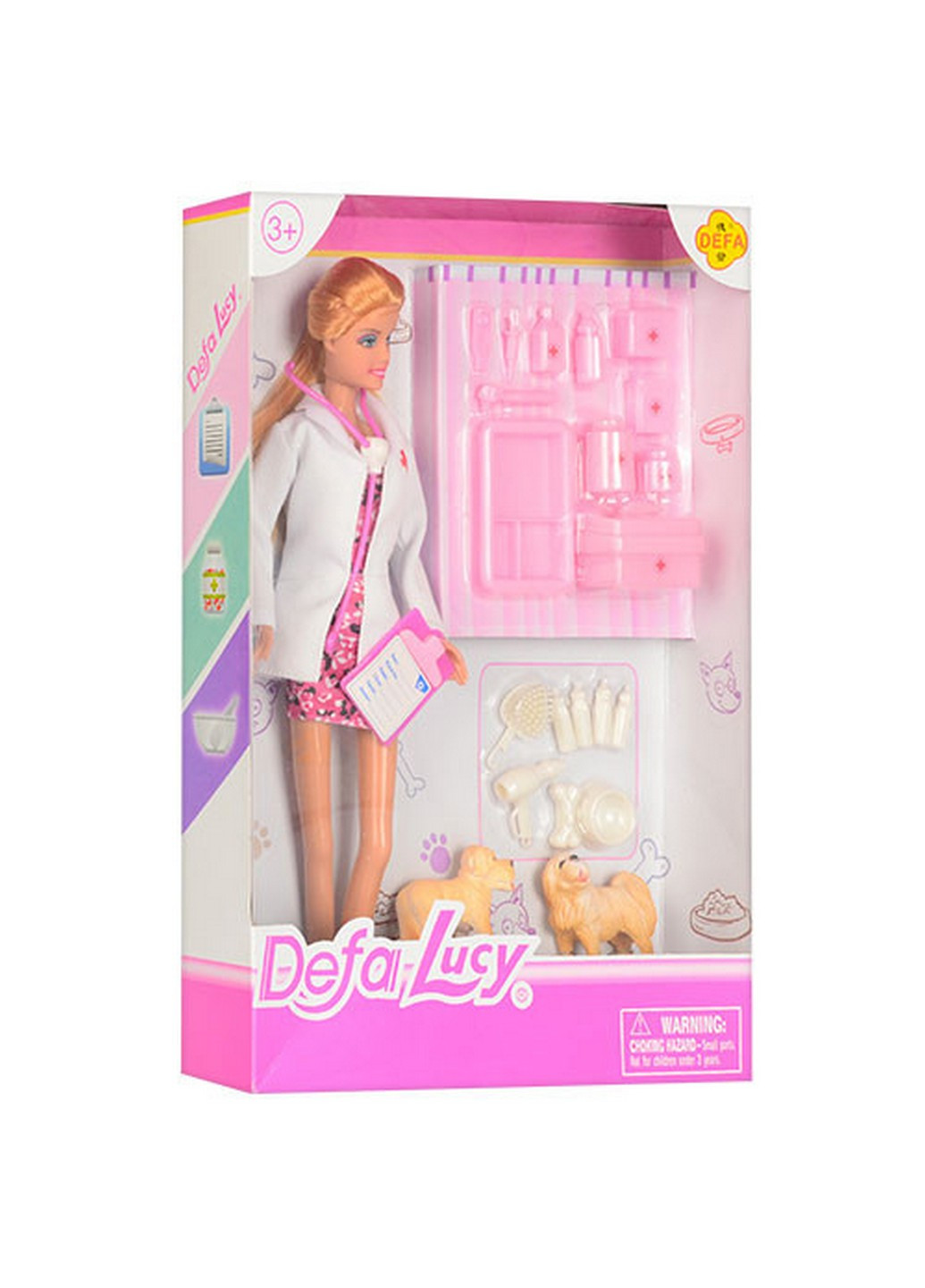 Кукла детская Барби 23х32,5х5 см Defa (253659336)