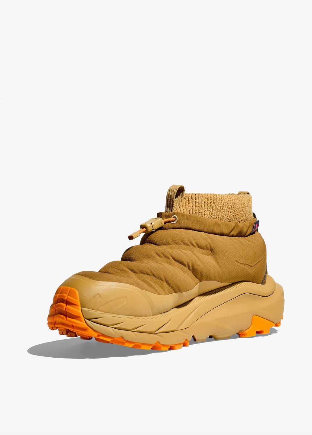 Светло-коричневые зимние ботинки HOKA