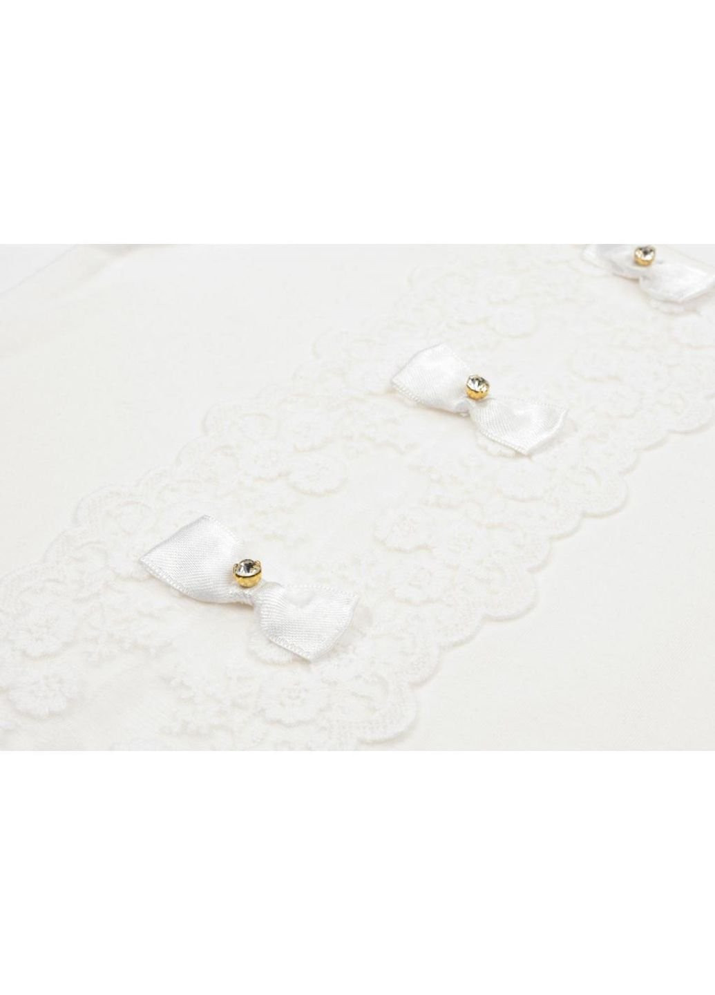 Кофта с кружевом (5682-2-152G-beige) Matilda (251314060)