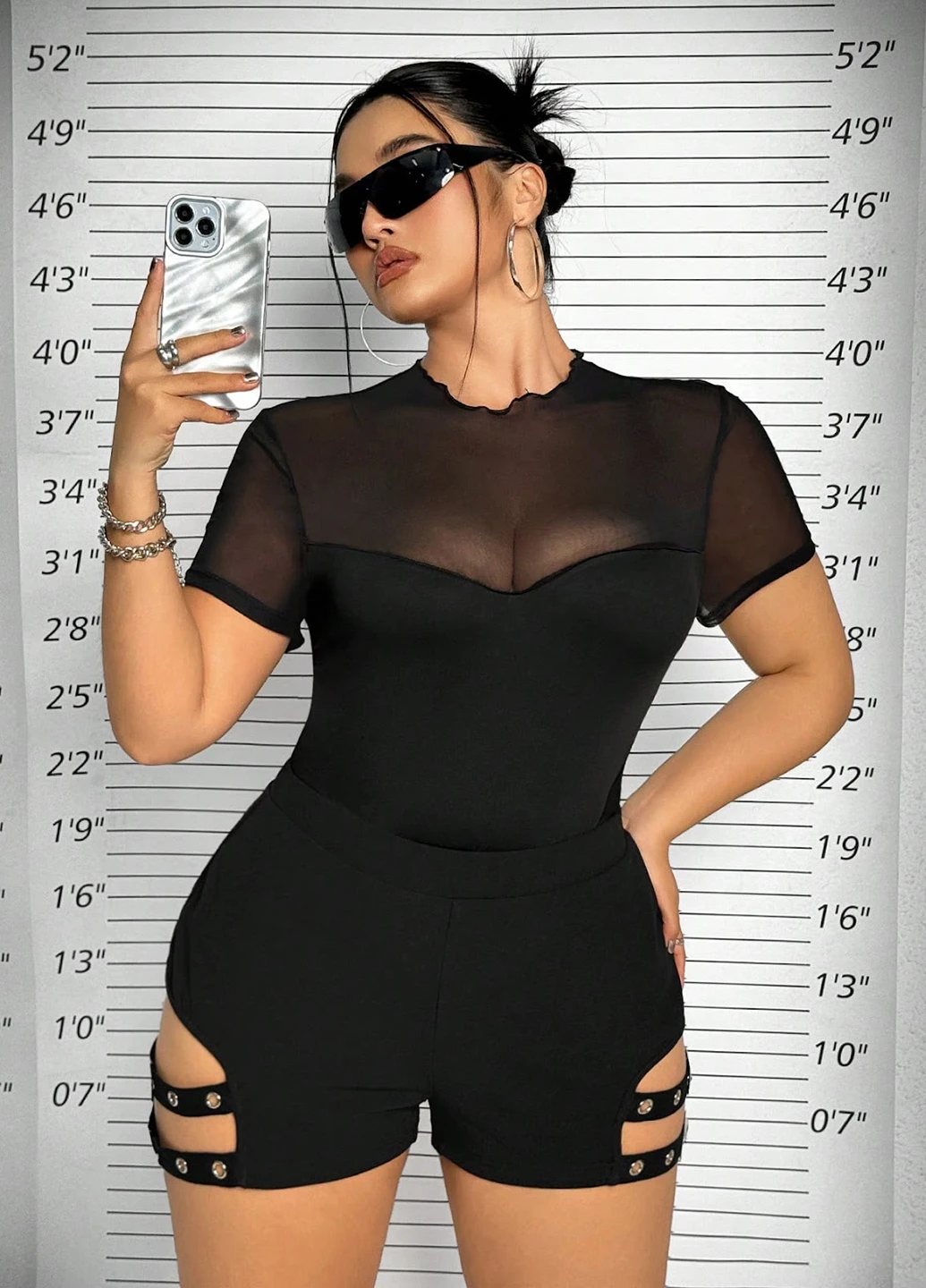 Костюм (боди, шорты) SHEIN (323638566)