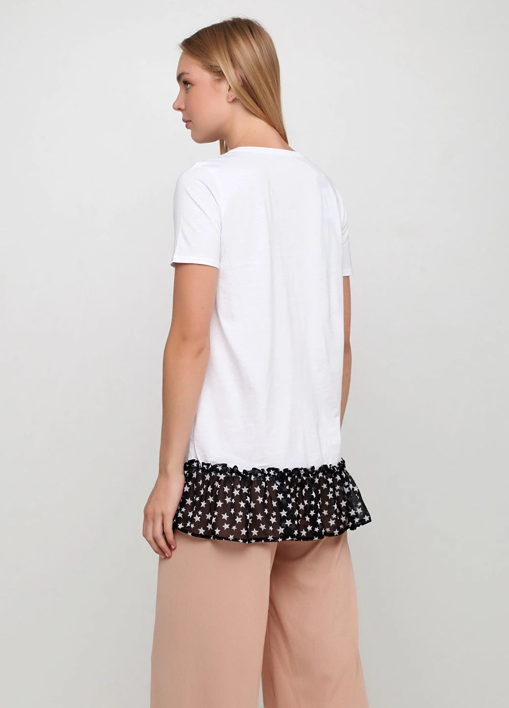 Белое кэжуал платье Boohoo однотонное